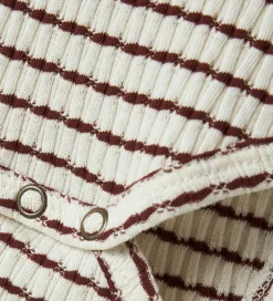 Kjoler|Bodyer|Lil Atelier Lil' Atelier Kjolebody l/æ - Rib - NbfOsophia - Hot Chocolate