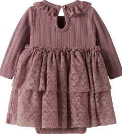 Kjoler|Lil Atelier Lil' Atelier Kjolebody l/æ - NbfRobelle - Nostalgia Rose