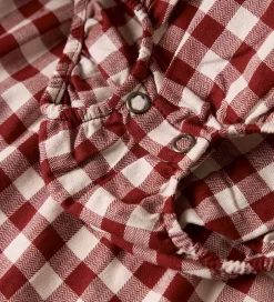 Bodyer|Lil Atelier Kjolebody l/æ - NmfRio - Red Dahlia