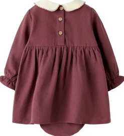 Kjoler|Lil Atelier Kjolebody l/æ - NbfRebel - Catawba Grape