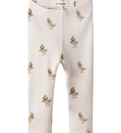 Leggings|Lil Atelier Lil' Atelier Leggings - Rib - NbfLavo - Almost Mauve/Goose