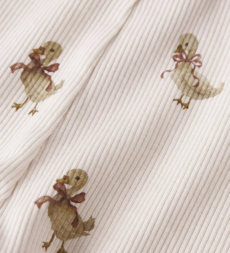 Leggings|Lil Atelier Lil' Atelier Leggings - Rib - NbfLavo - Almost Mauve/Goose