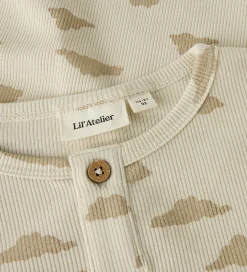 Unisex-Tøj|Nattøj|Lil Atelier Nattøj - Rib - NmmGago - Turtledove/Sky