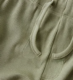 Shorts Og Knickers|Lil Atelier Lil' Atelier Shorts - Rib - NmmGago - Seagrass