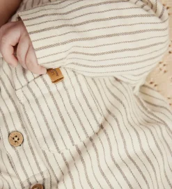 Bodyer|Lil Atelier Skjortebody l/æ - NbmFelixo - Turtledove/Sepia Tint