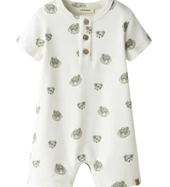 Sommerdragter|Lil Atelier Lil' Atelier Sommerdragt - NbmGayo - Coconut Milk/Frog