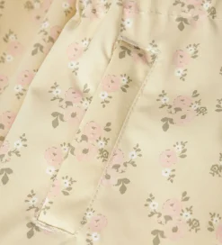 Sommerjakker|Lil Atelier Lil' Atelier Sommerjakke - NmfGerda - Bleached Sand m. Blomster