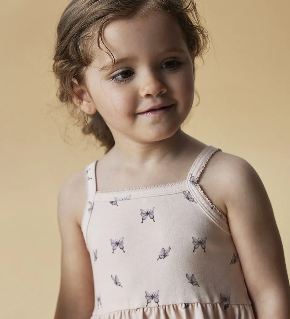 Toppe|Lil Atelier Lil' Atelier Top - NmfGayo - Peach Blush/Butterfly