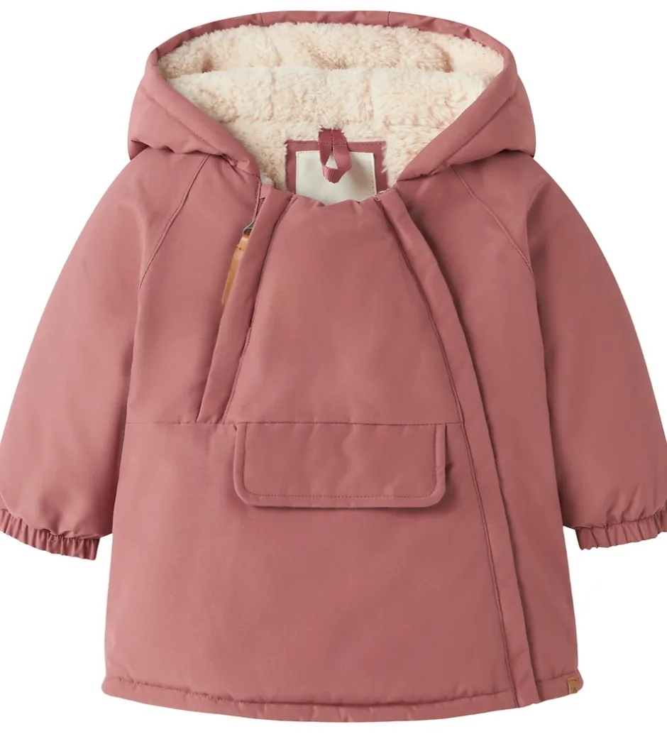 Vinterjakker|Lil Atelier Lil' Atelier Vinterjakke - NbfLasnow05 - Withered Rose