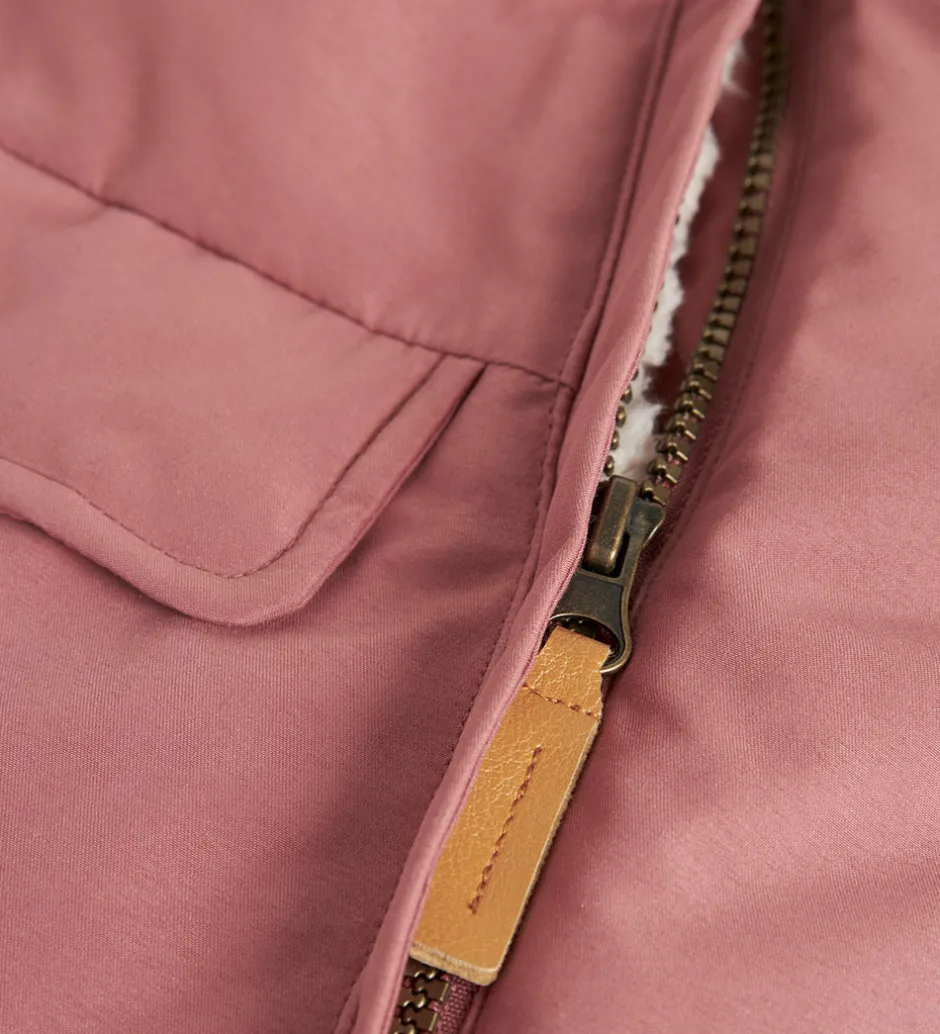 Vinterjakker|Lil Atelier Lil' Atelier Vinterjakke - NbfLasnow05 - Withered Rose