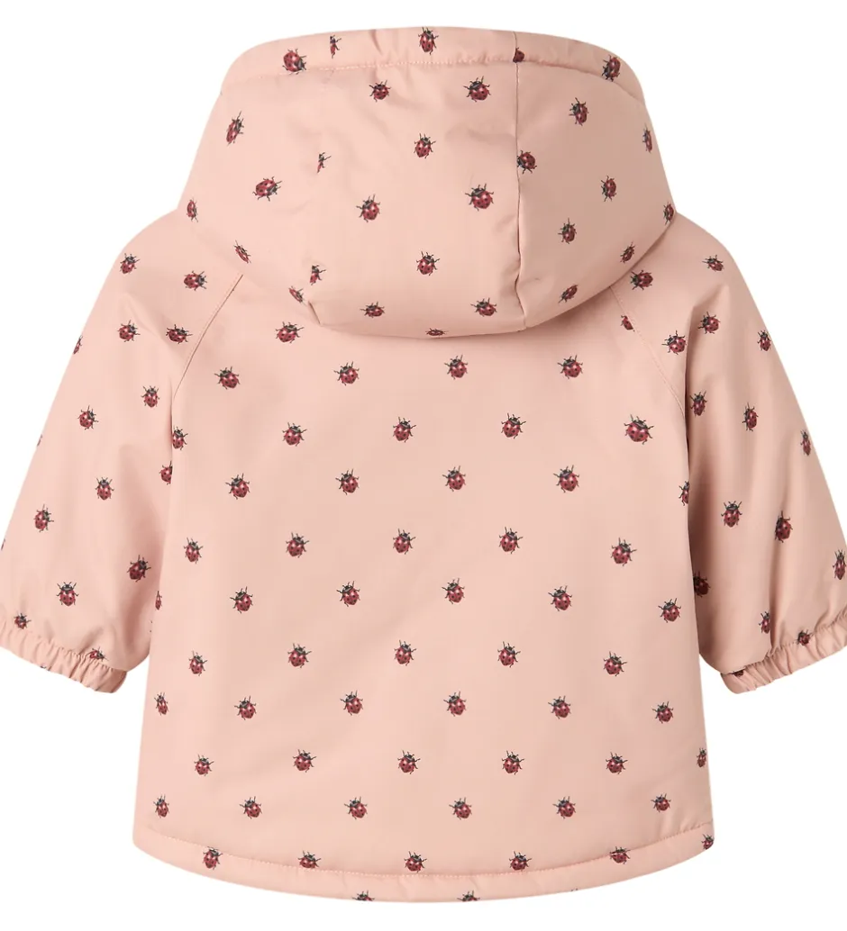 Vinterjakker|Lil Atelier Lil' Atelier Vinterjakke - NbfLasnow05 - Misty Rose/Ladybug