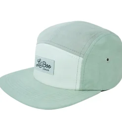 Kasketter|Lil' Boo Copenhagen Kasket - Block Mint 5 Panel - Dusty Mint/Gre