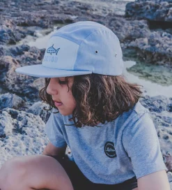 Kasketter|Lil' Boo Copenhagen Kasket - Shark 5 - Cloudy Blue