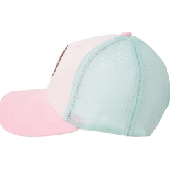 Kasketter|Lil' Boo Copenhagen Kasket - Trucker - Pink/Turquoise