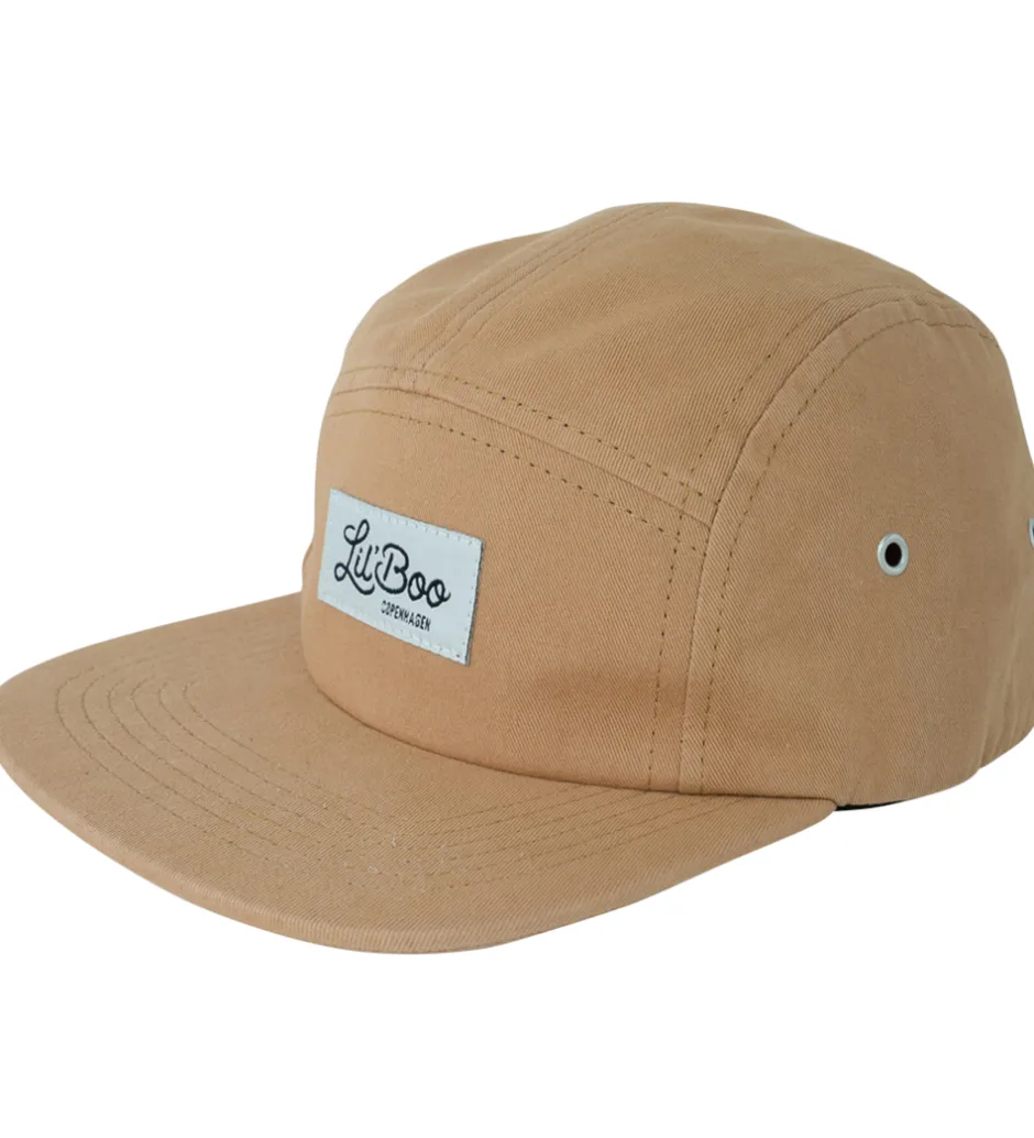 Kasketter|Lil' Boo Copenhagen Kasket - Organic 5 - Brun