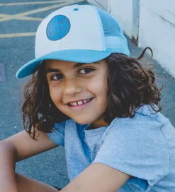 Kasketter|Lil' Boo Copenhagen Kasket - Trucker - Blue/White