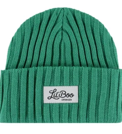 Huer Og Hatte|Basis|Lil' Boo Copenhagen Lil'Boo Copenhagen Hue - Bomuld/Uld - Rib/Strik - Outdoorsy - Gr