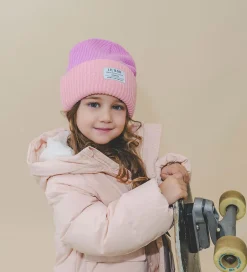 Huer Og Hatte|Lil' Boo Copenhagen Lil'Boo Copenhagen Hue - Rib/Strik - Hygge - Pink/Purple