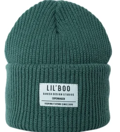 Huer Og Hatte|Basis|Lil' Boo Copenhagen Lil'Boo Copenhagen Hue - Rib/Strik - Hygge - Water Green