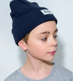 Huer Og Hatte|Basis|Lil' Boo Copenhagen Lil'Boo Copenhagen Hue - Strik - Classic - Navy