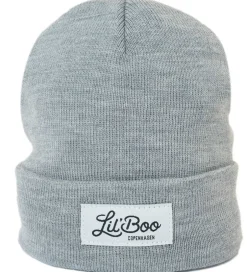 Huer Og Hatte|Basis|Lil' Boo Copenhagen Lil'Boo Copenhagen Hue - Strik - Merino - Light Grey