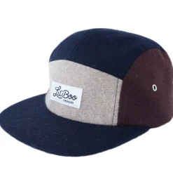Uld|Kasketter|Lil' Boo Copenhagen Lil'Boo Copenhagen Kasket - Uld/Polyester - Brun/Navy