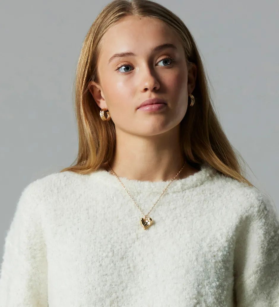 Bluser|LMTD Bluse - Strik - NlfRoucle - Antique White