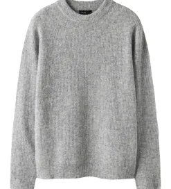 Drengetøj|Bluser|LMTD Bluse - Strik - Noos - NlmKleave - Light Grey Melange
