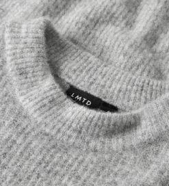 Drengetøj|Bluser|LMTD Bluse - Strik - Noos - NlmKleave - Light Grey Melange