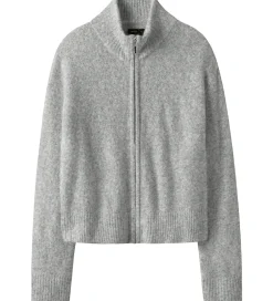 Striktrøjer|LMTD Cardigan - Strik - NlfRiaa - Light Grey Melange