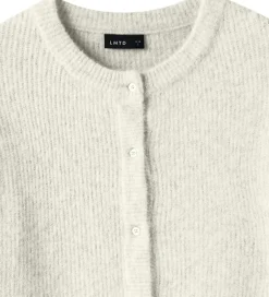 Striktrøjer|LMTD Cardigan - Strik - Noos - NlfKleave - Antique White