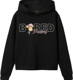 Hættetrøjer|LMTD Hættetrøje - NlfAbrosa Boredofd - Sort