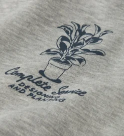 Hættetrøjer|LMTD Hættetrøje - NlmKlant - Light Grey Melange/Pageant Blue