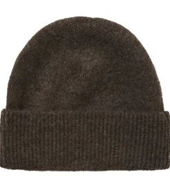 Huer Og Hatte|LMTD Hue - Strik - NlfLodet - Chocolate Brown