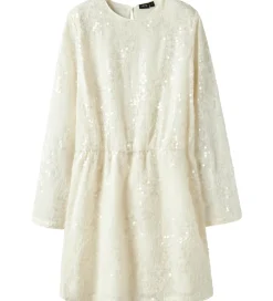 Kjoler|LMTD Kjole - NlfRisianna - White Alyssum