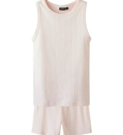 Nattøj|LMTD Nattøj - NlfNomina - Shorts/Undertrøje - Pink Marshmallow