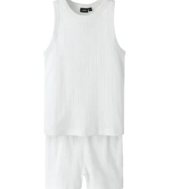 Nattøj|LMTD Nattøj - NlfNomina - Shorts/Undertrøje - Bright White