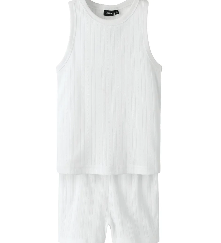 Nattøj|LMTD Nattøj - NlfNomina - Shorts/Undertrøje - Bright White