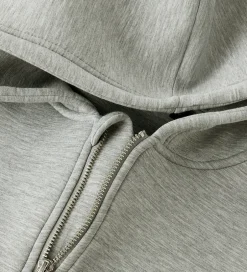 Cardigans|LMTD Scuba Cardigan - NlnHalfa - Light Grey Melange