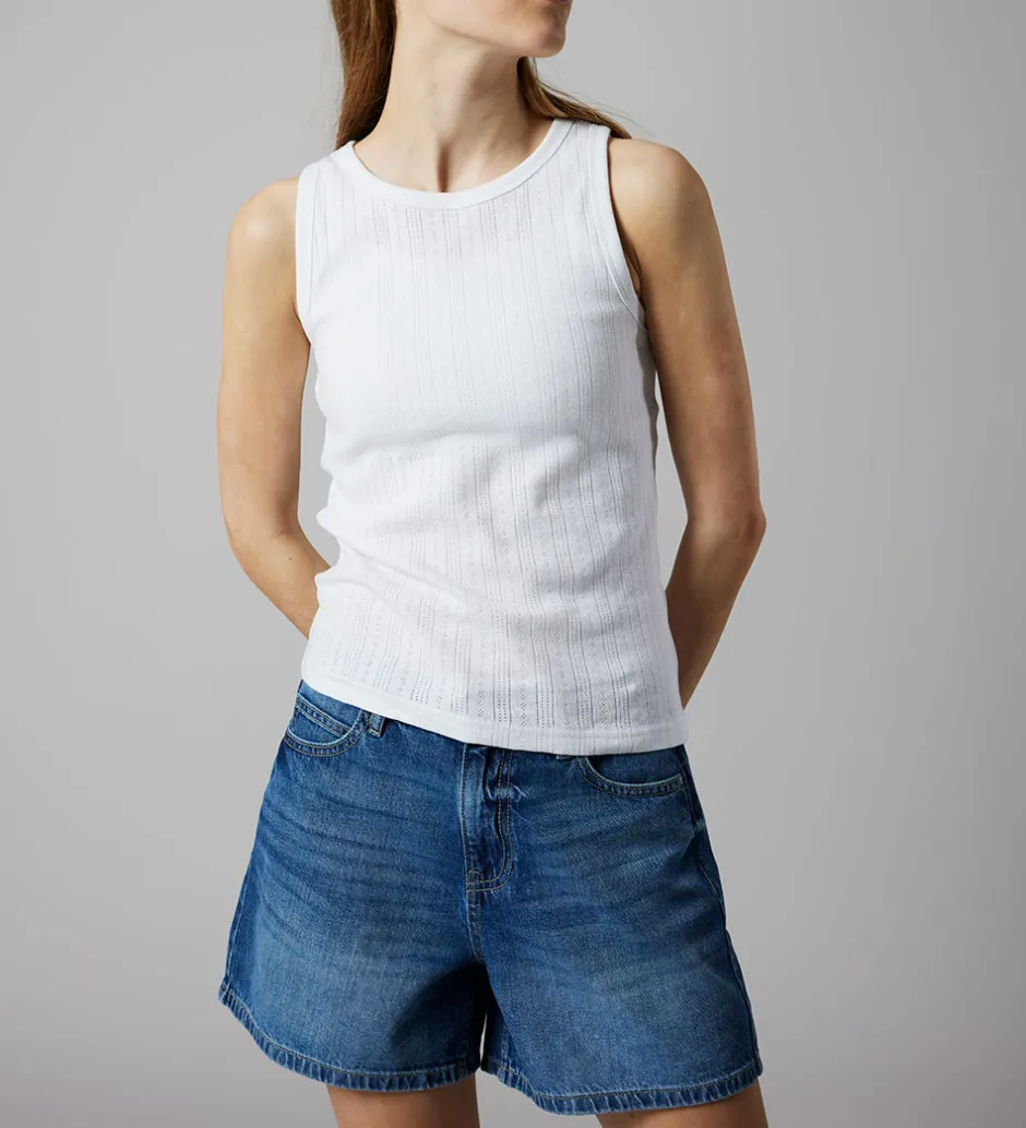 Shorts Og Knickers|LMTD Shorts - NlfBett - Medium Blue Denim