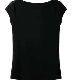 T-Shirts|LMTD T-shirt - Rib - NlfEnvo - Sort