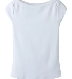 T-Shirts|LMTD T-shirt - Rib - NlfEnvo - Bright White