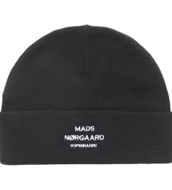 Huer Og Hatte|Mads Nørgaard Hue - Strik - Isak - Sort