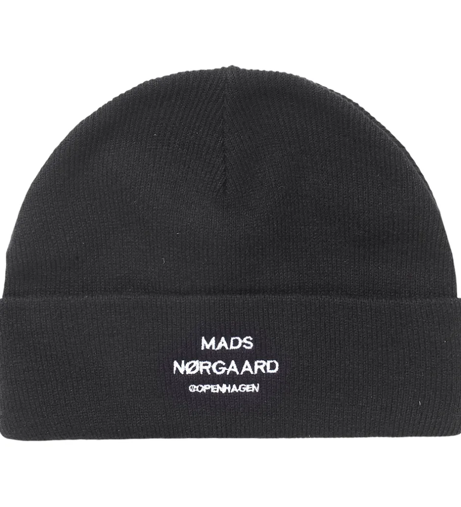 Huer Og Hatte|Mads Nørgaard Hue - Strik - Isak - Sort