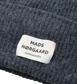 Huer Og Hatte|Unisex-Tøj|Mads Nørgaard Hue - Uld/Akryl - Tosca Anju - Asphalt