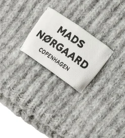 Huer Og Hatte|Mads Nørgaard Hue -Uld/Akryl - Tosca Anju - Lysegråmeleret