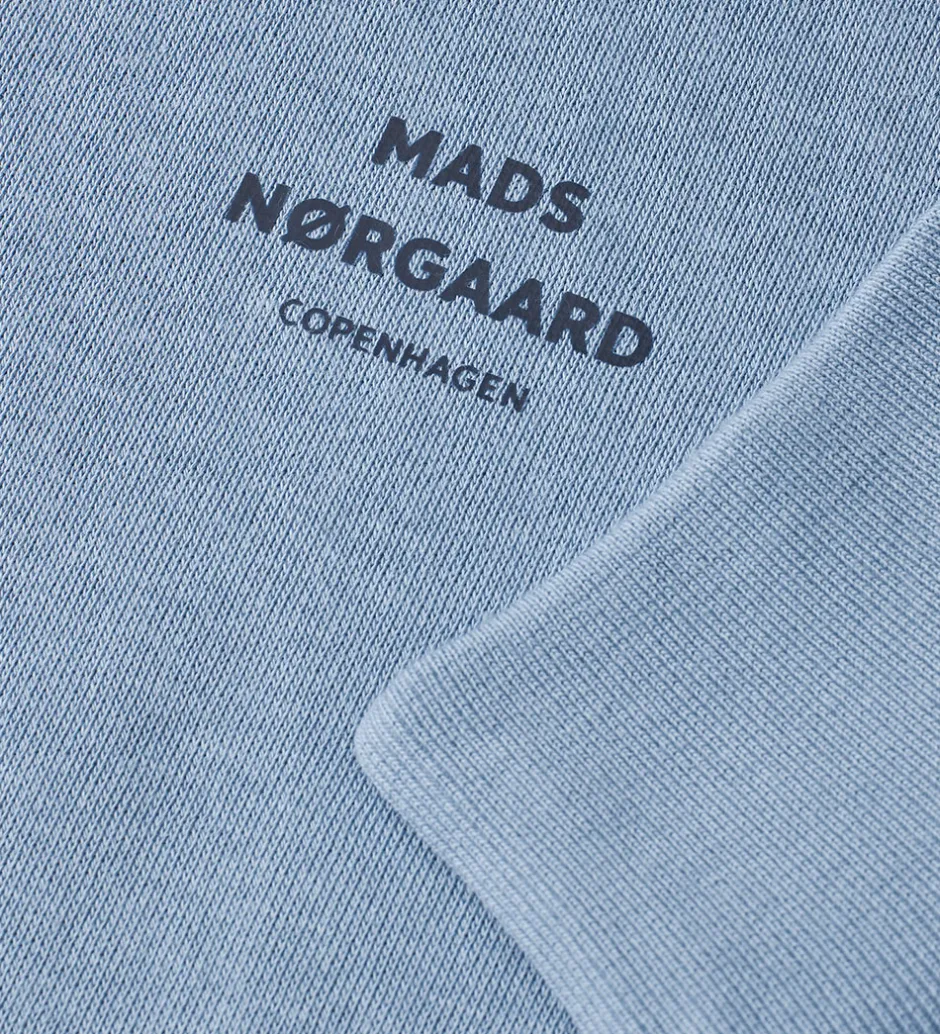Sweatshirts|Unisex-Tøj|Mads Nørgaard Sweatshirt - Solo - Faded Denim