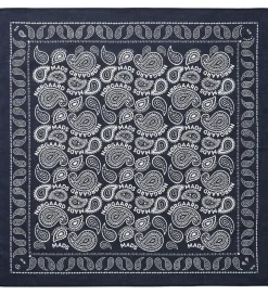 Tørklæder|Mads Nørgaard Tørklæde - 55x55 cm - Paisley - Parisian Night