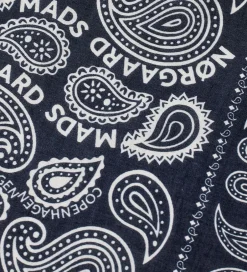 Tørklæder|Mads Nørgaard Tørklæde - 55x55 cm - Paisley - Parisian Night