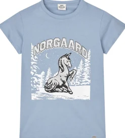 T-Shirts|Mads Nørgaard T-shirt - Tuvina - Faded Denim